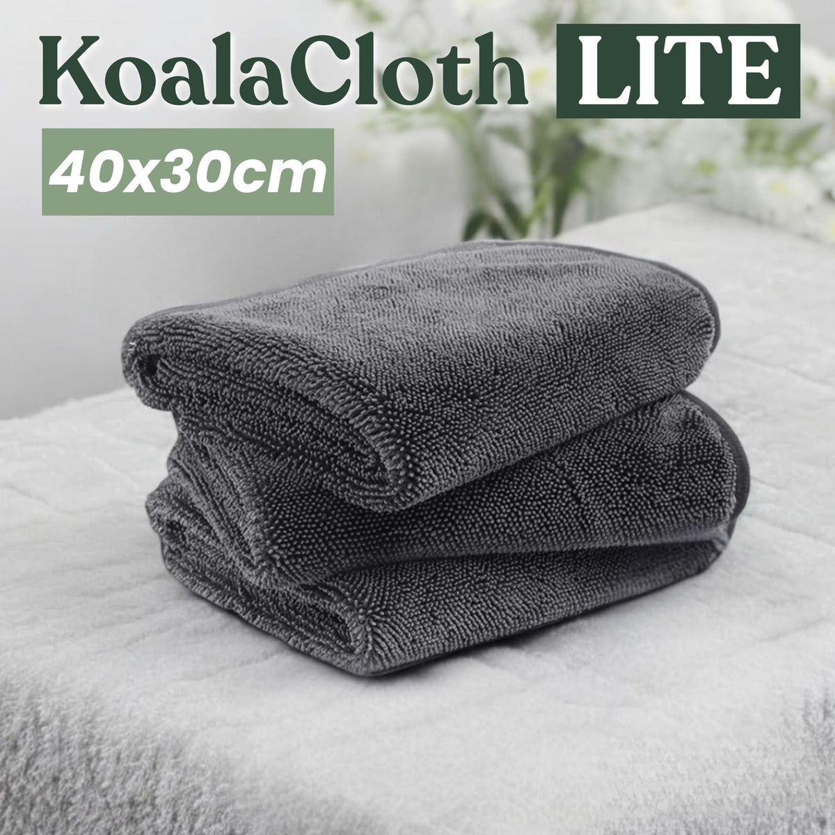 KoalaCloth LITE Bundle (40x30cm) - Smaller Size, Handy & Just As Effective