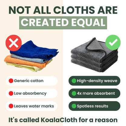 KoalaCloth LITE Bundle (40x30cm) - Smaller Size, Handy & Just As Effective